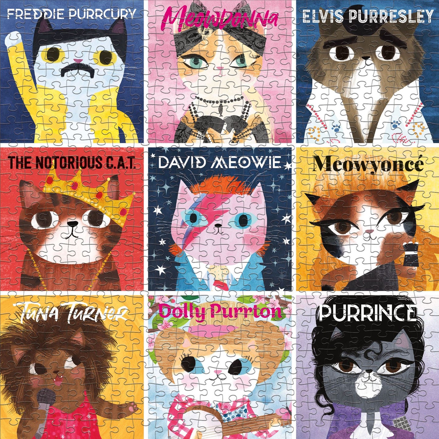 Music Cats 500 Piece Family Jigsaw Puzzle
