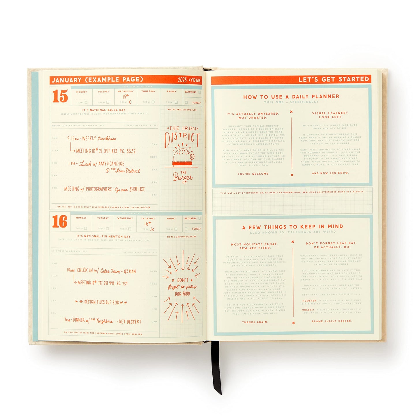 Big Plans Undated Standard Planner