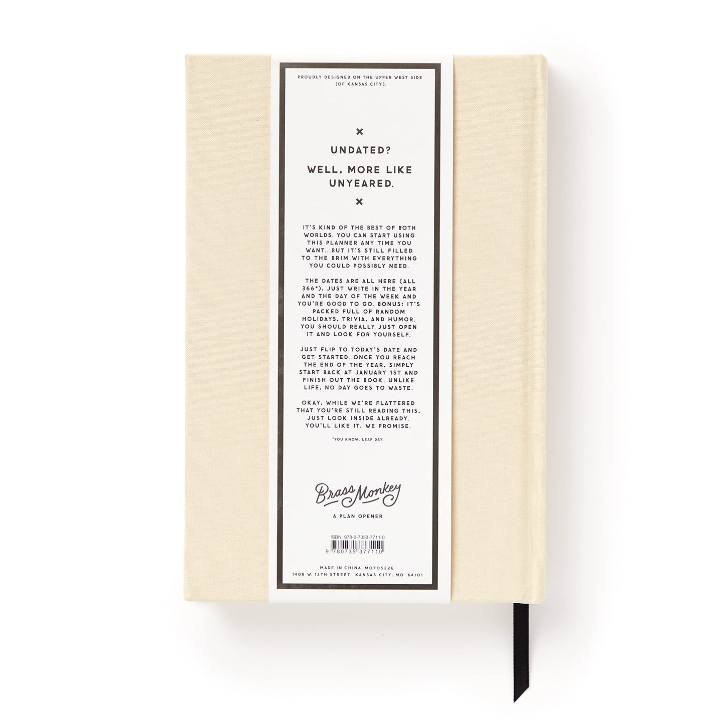Big Plans Undated Standard Planner