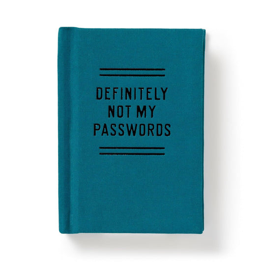 'Definitely Not My Passwords' Tiny Diary