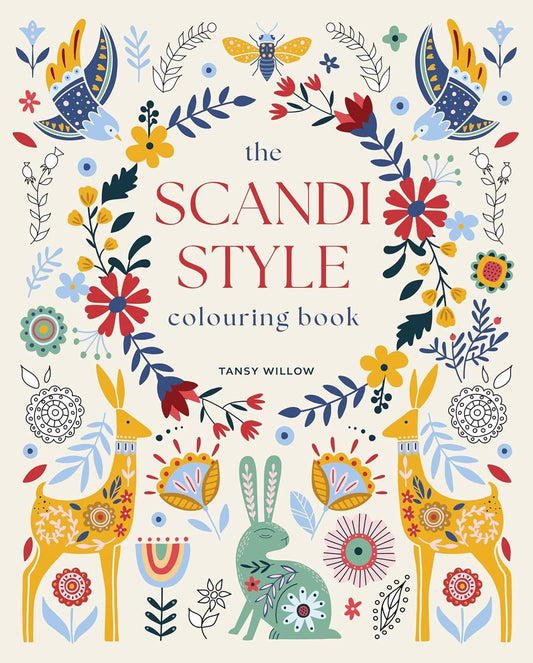 Scandi Style Colouring Book
