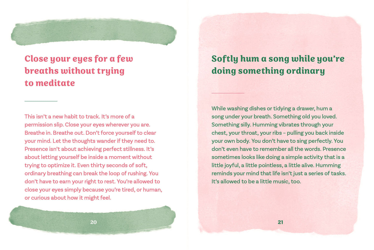 One Minute Wellness: Mindful Living
