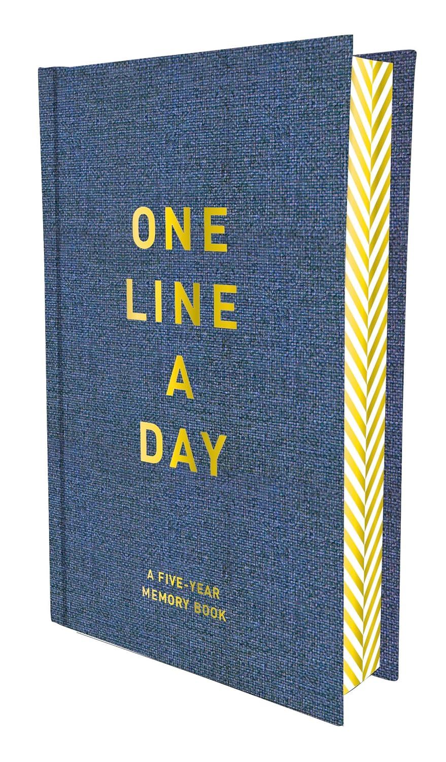 One Line a Day Memory Book (Denim)