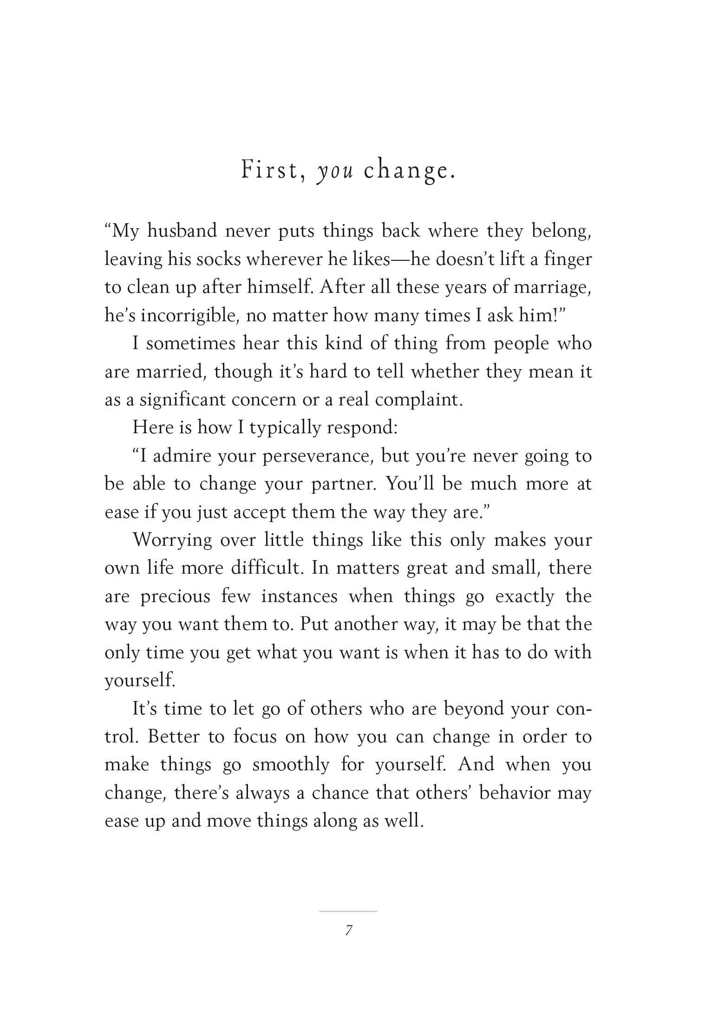 How to Let Things Go: Free Yourself Up