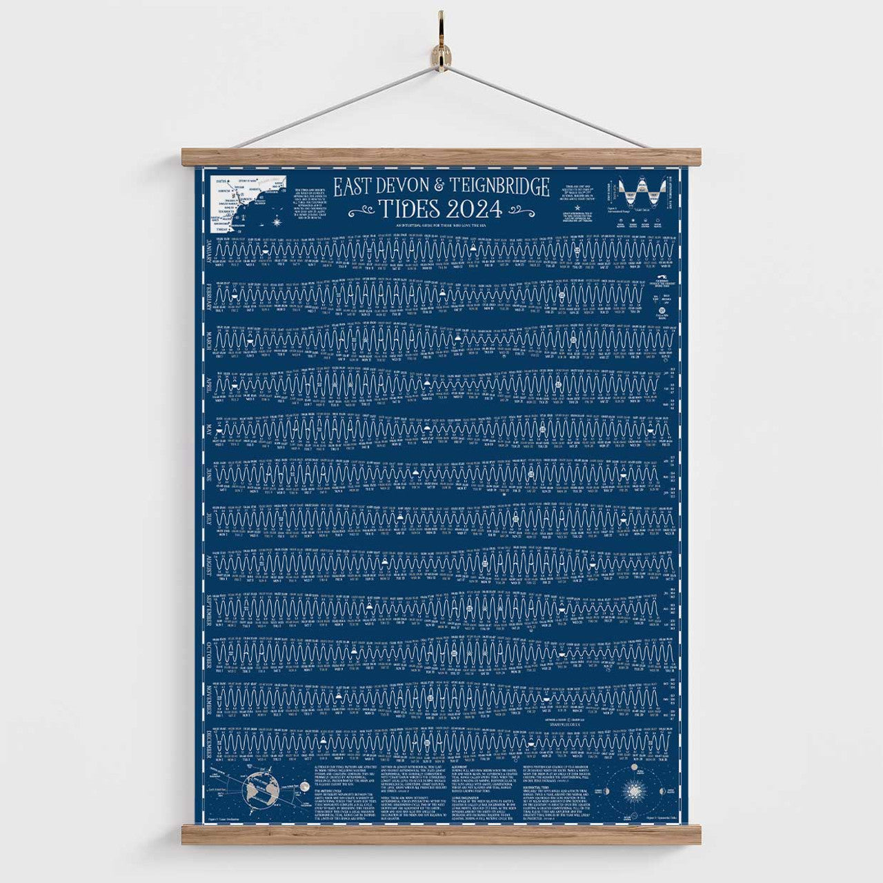 East Devon & Teignbridge Tide Chart