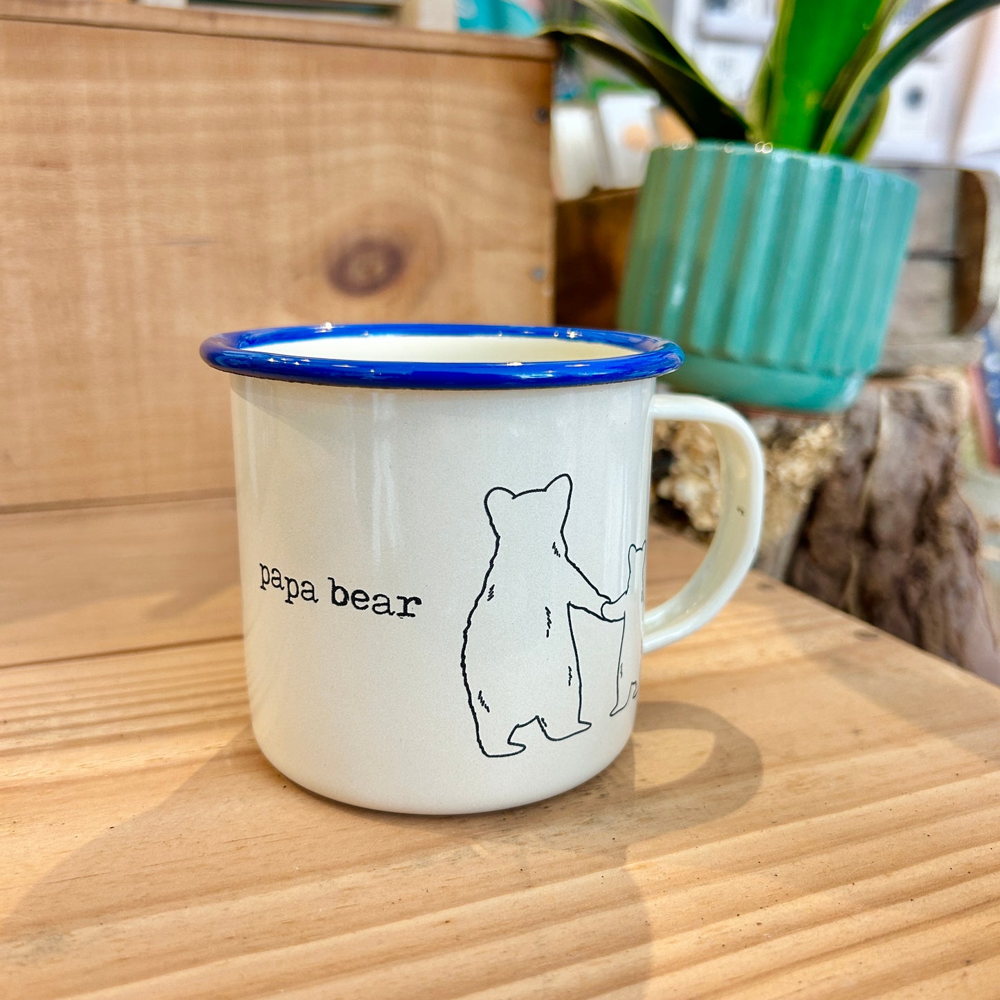 Enamel Mug - Papa Bear