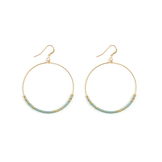 Wanderlust Life Water Blue Lido Earrings