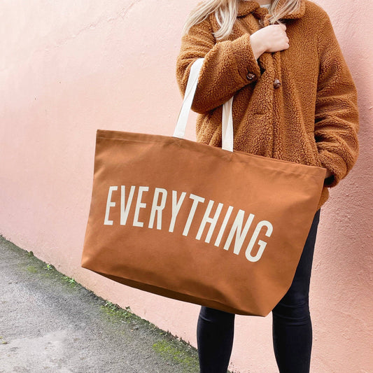 Everything - Tan REALLY Big Bag