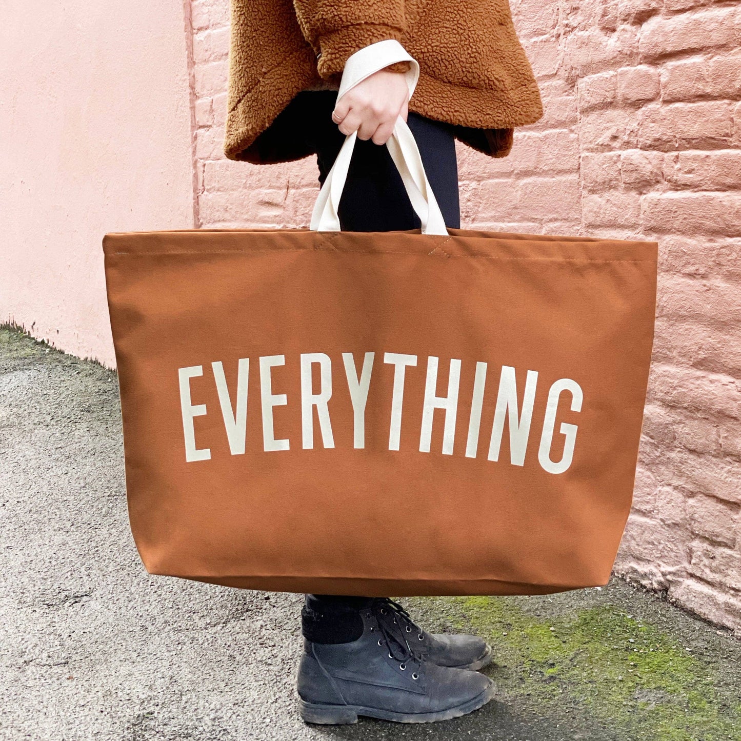 Everything - Tan REALLY Big Bag