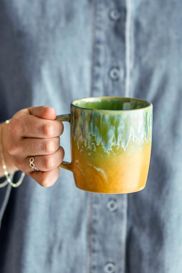 Bloomingville Stoneware Mug - Milani Green