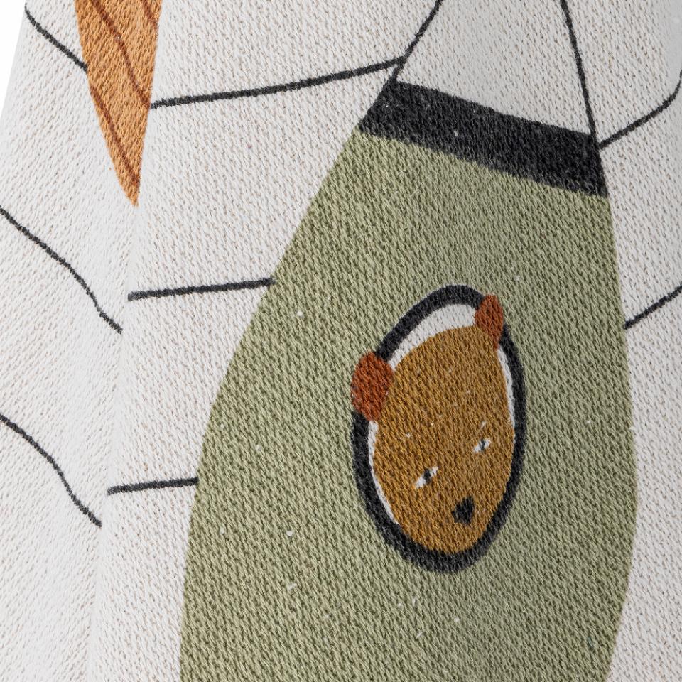 Bloomingville Recycled Cotton Throw Blanket - Space