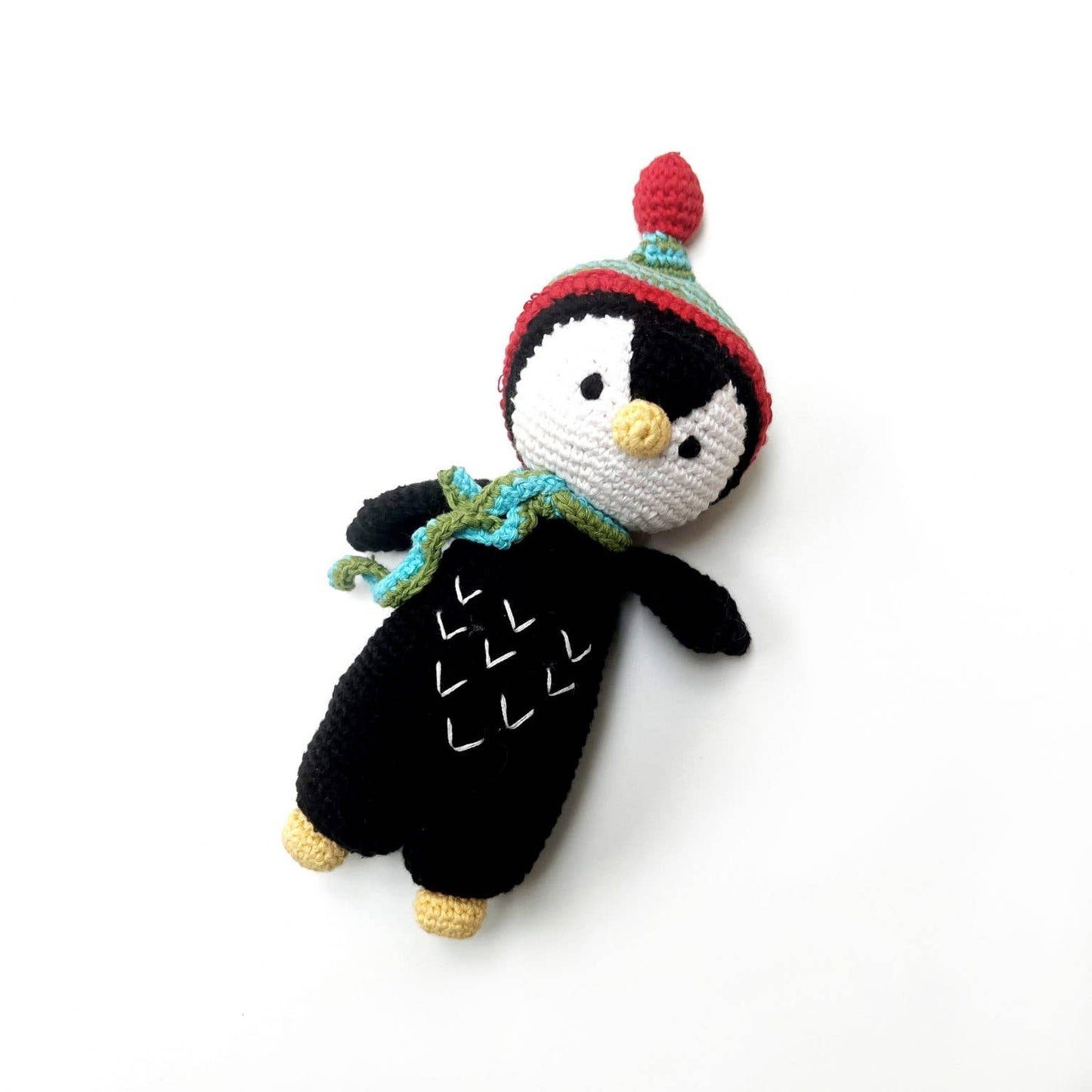 Soft Toy Penguin Rattle
