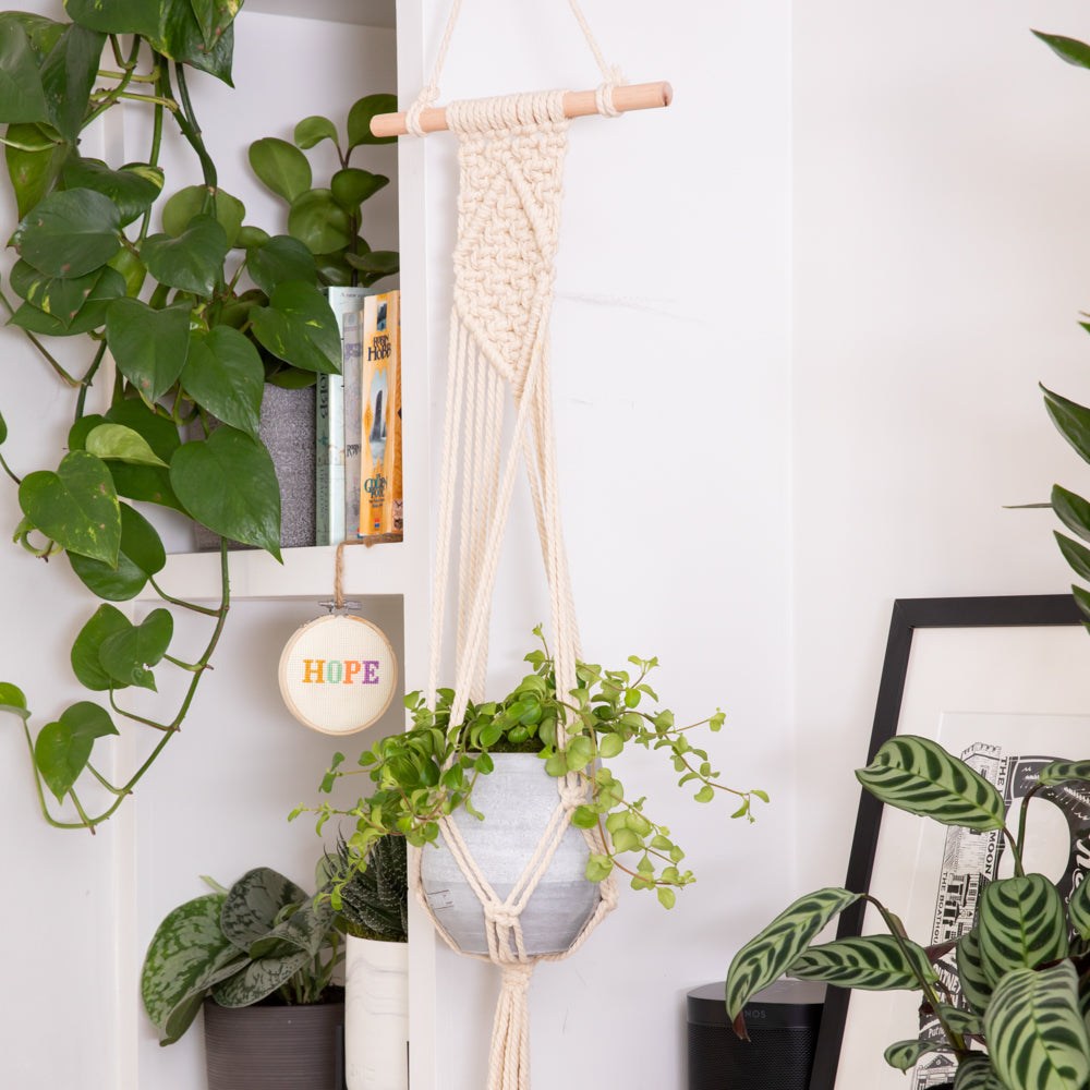 Macrame Plant Hanger - Large