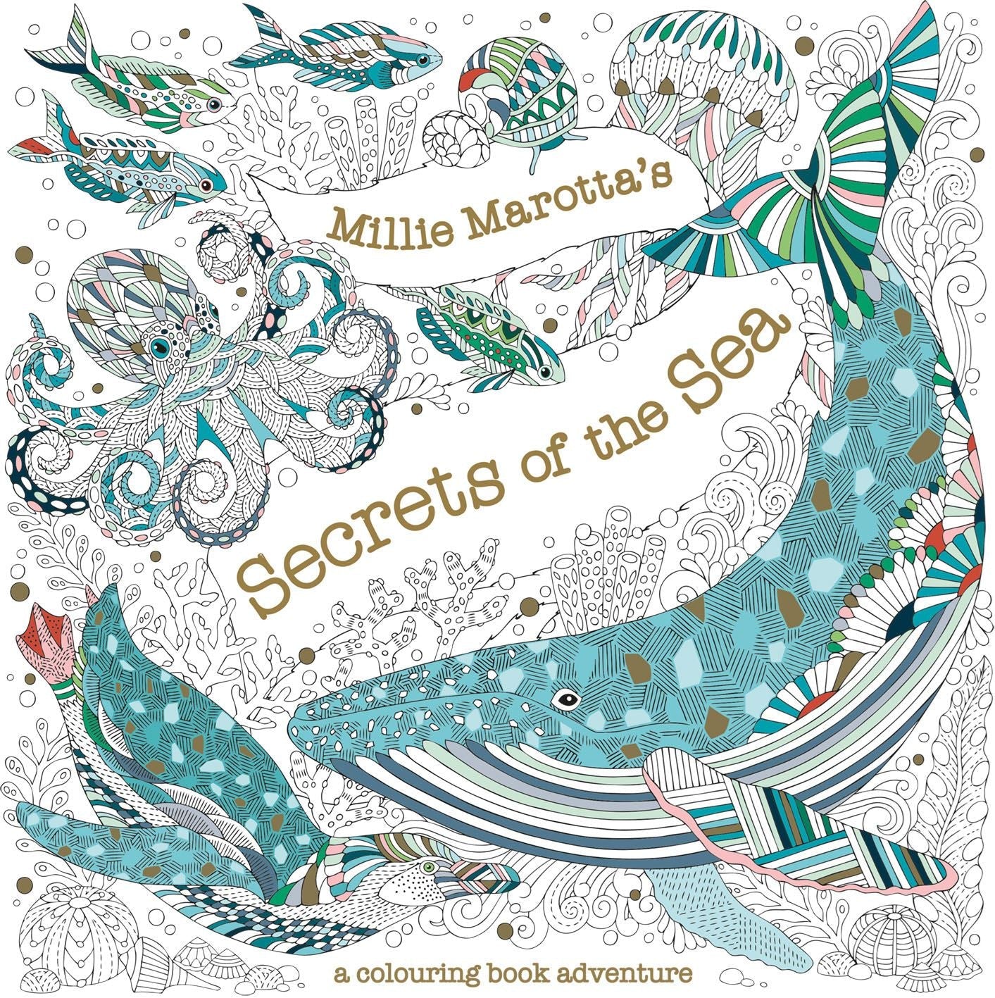 Secrets of the Sea Colouring Book