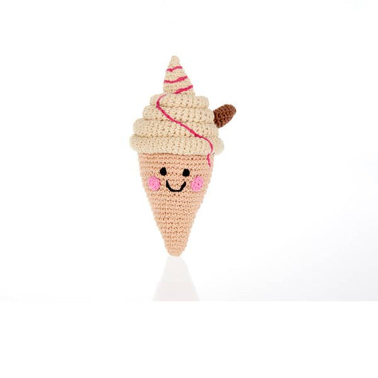 Soft Toy Friendly 99 Ice Cream Rattle