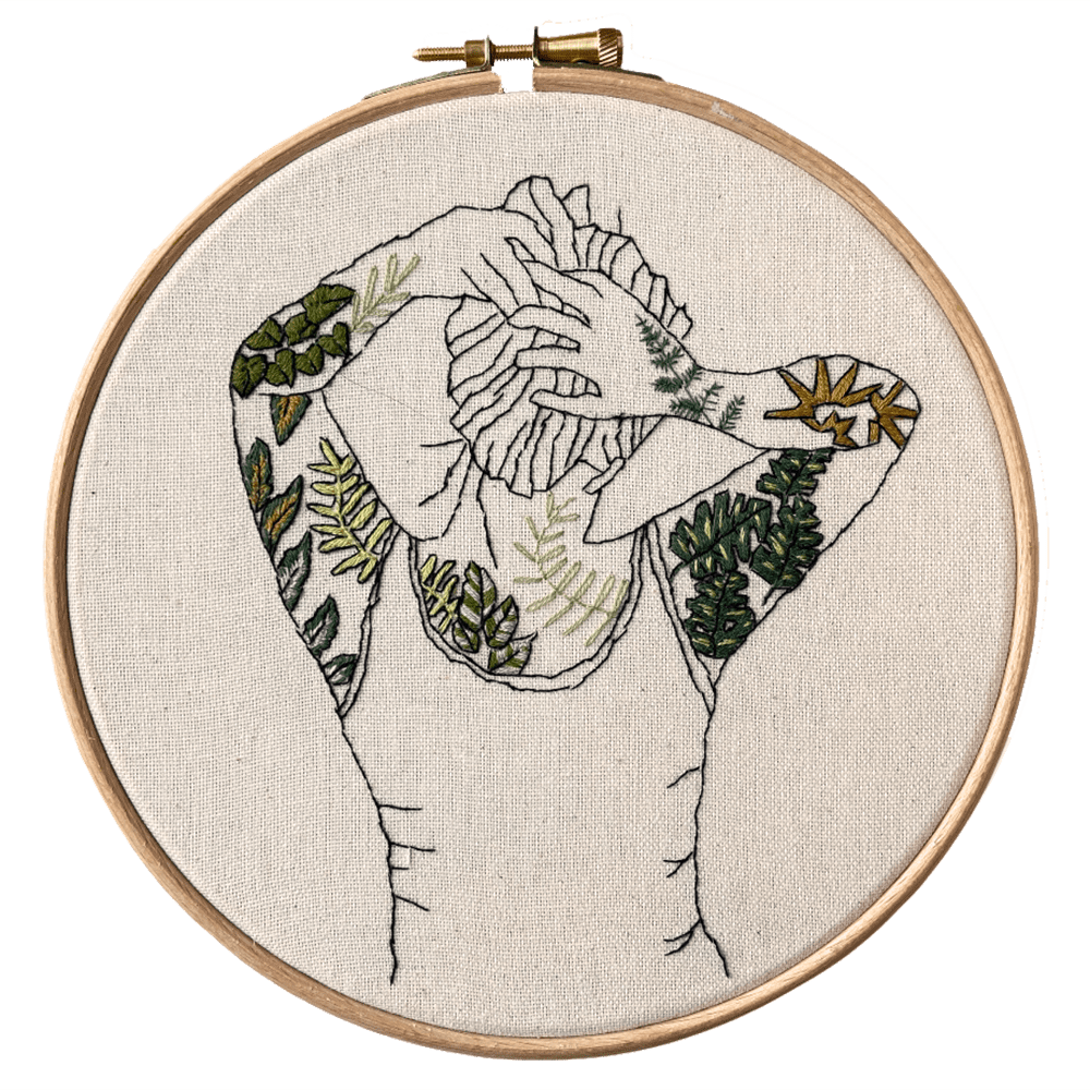Stitch Happy Embroidery Kit - Botanical Tattoos