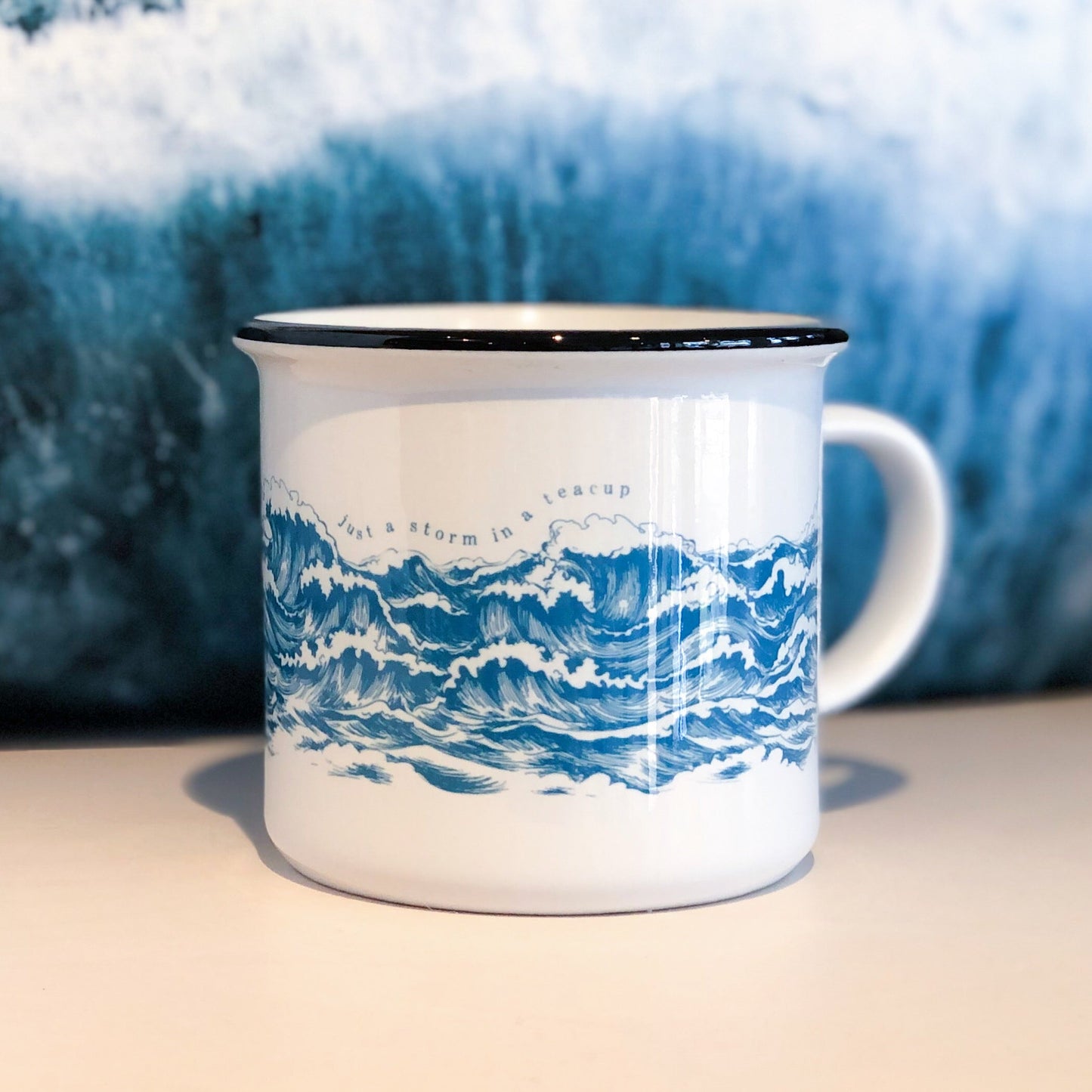 'Just a Storm in a Teacup' Ceramic Mug