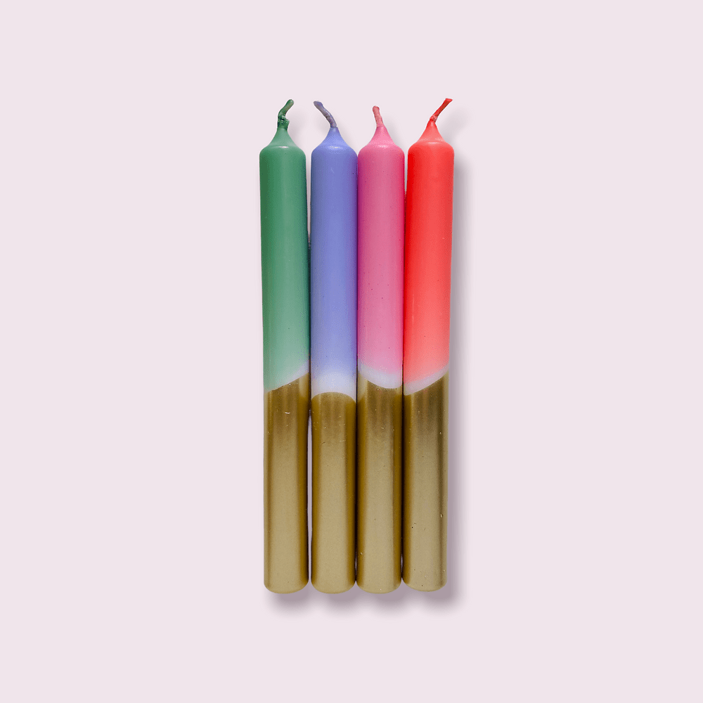 Pink Stories Dip Dye Candles - Something Magical