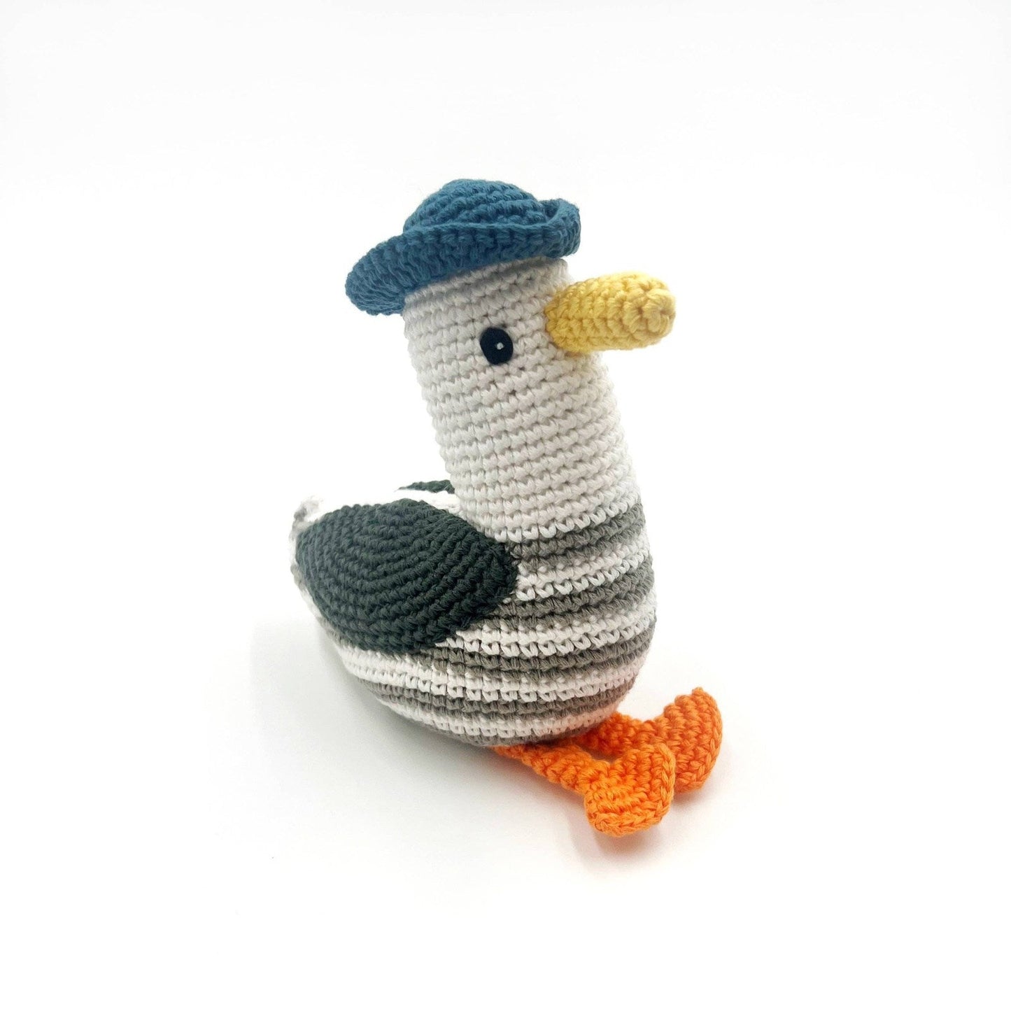 Soft Toy Seagull Rattle