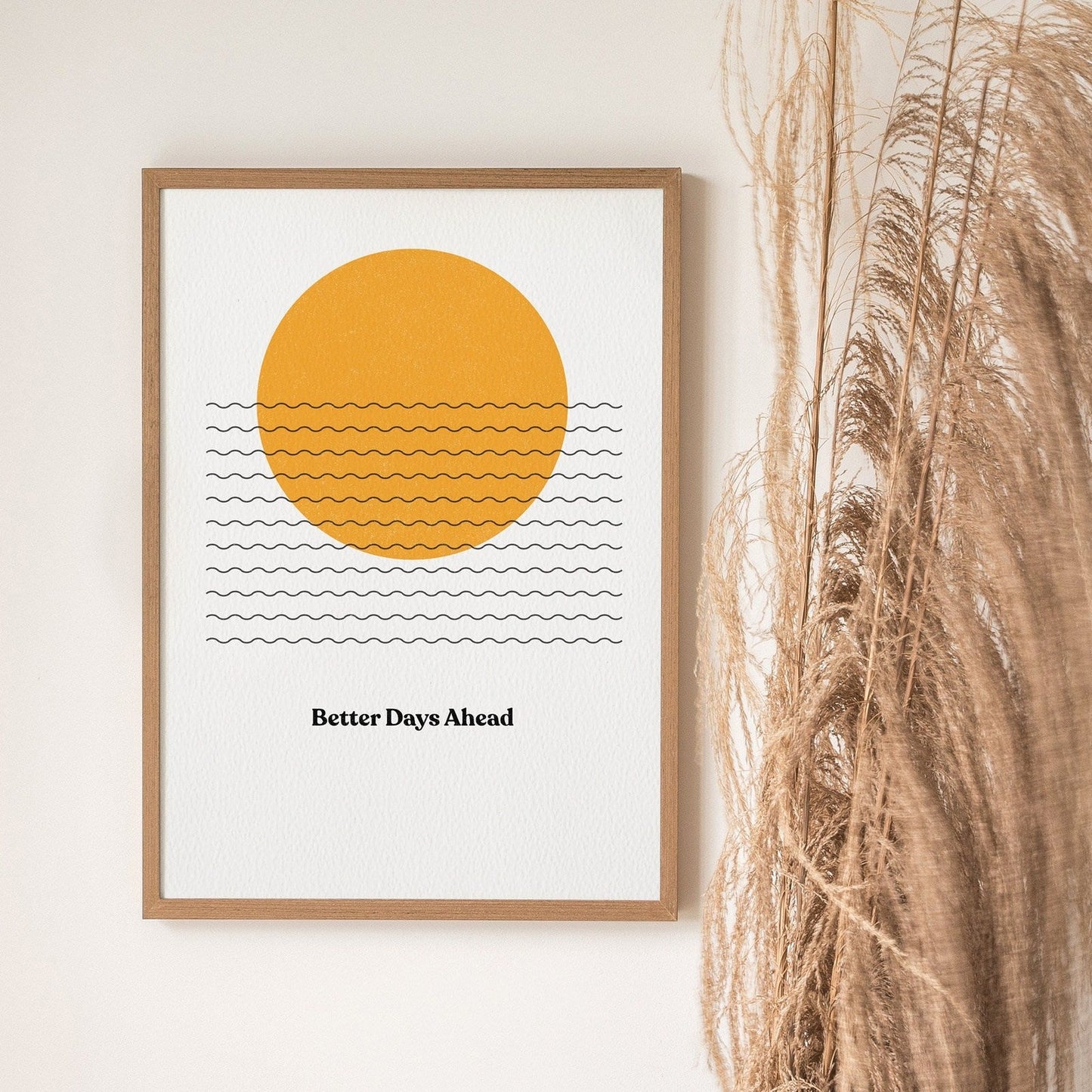 'Better Days Ahead' Graphic Print