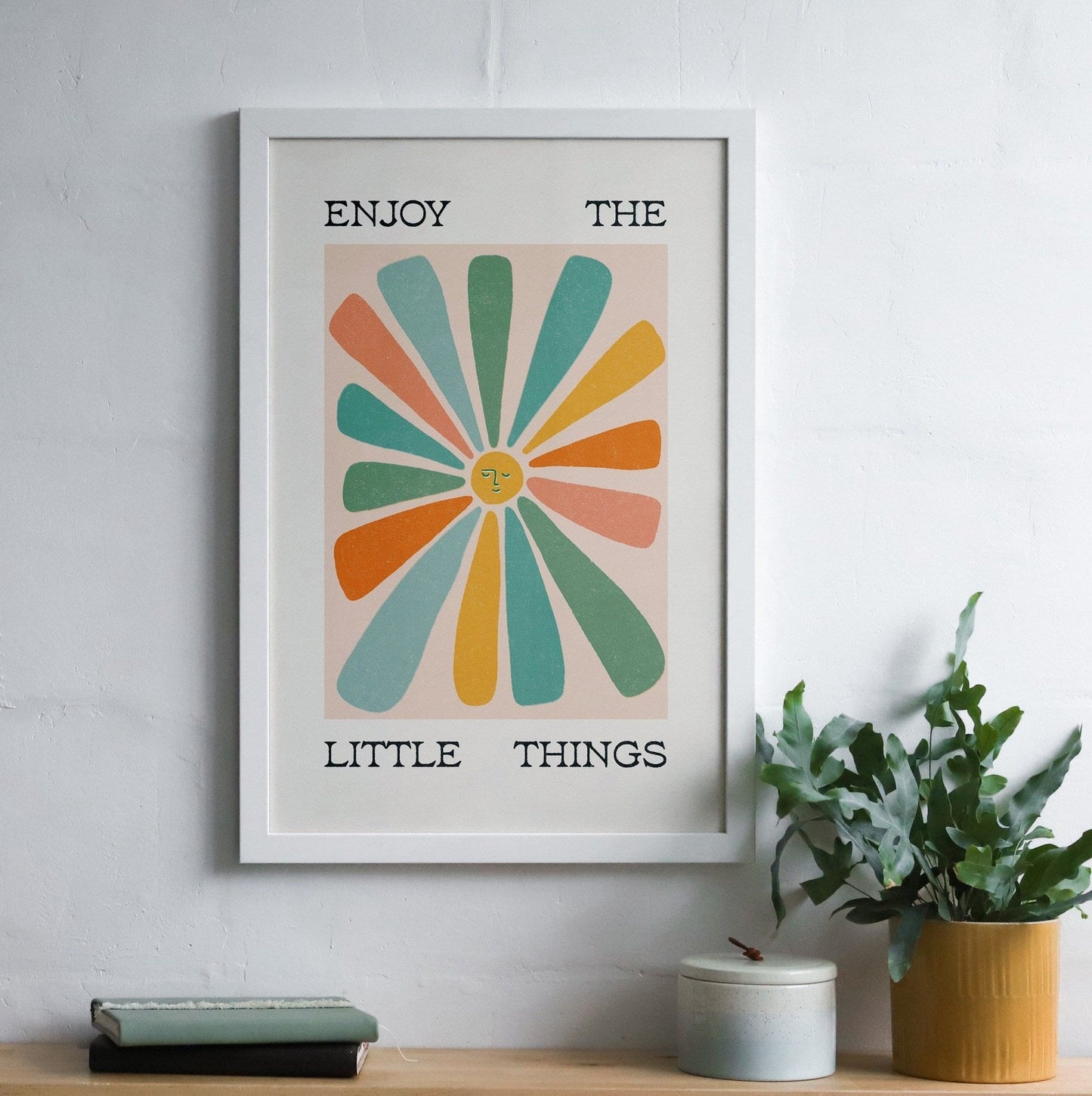 'Enjoy the Little Things' Graphic Print