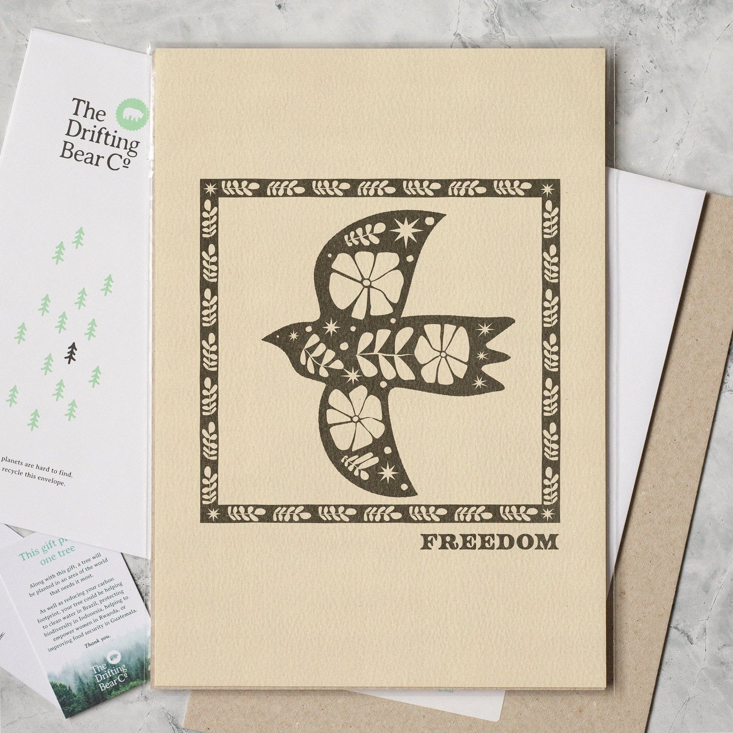 'Freedom' Graphic Print