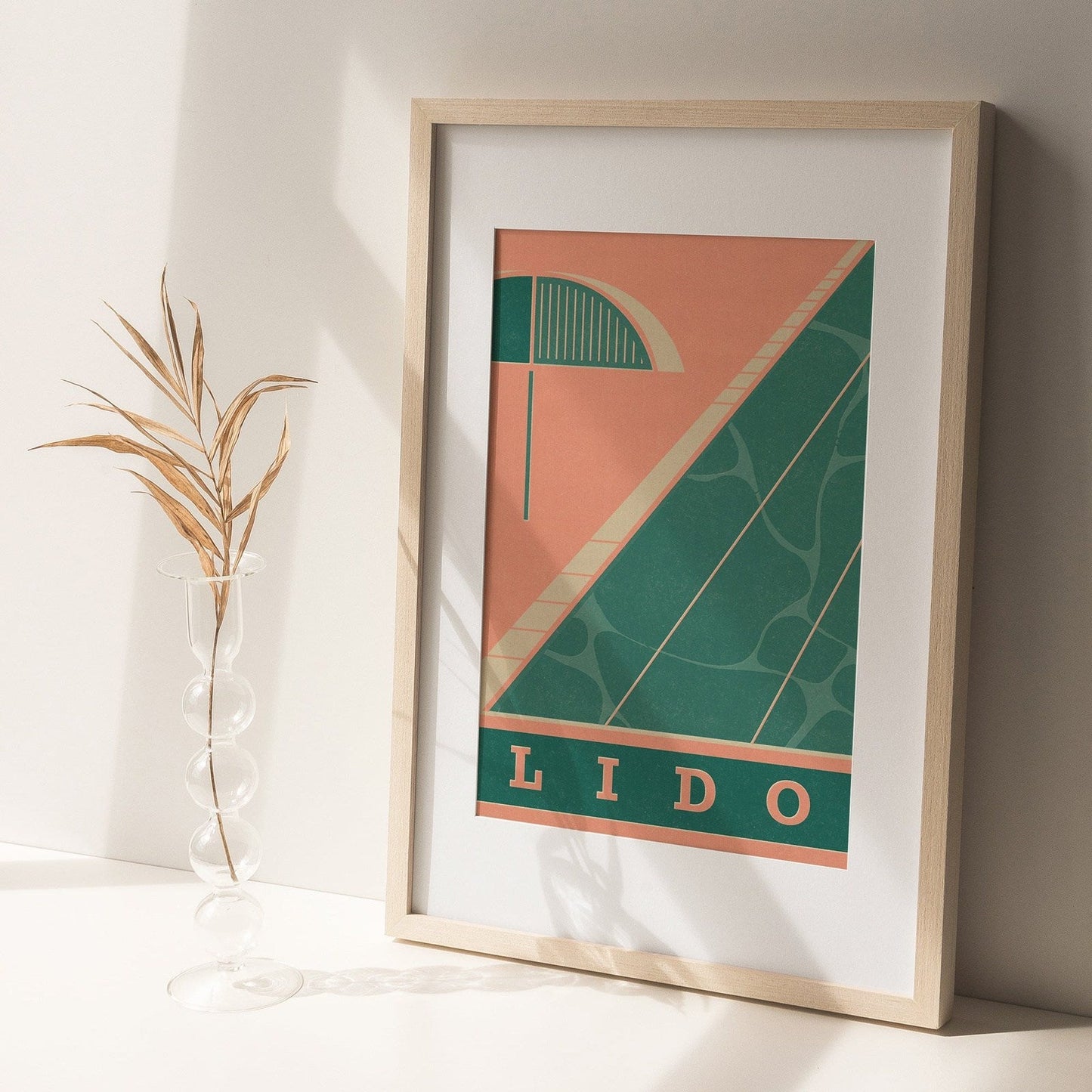 'Lido' Graphic Print