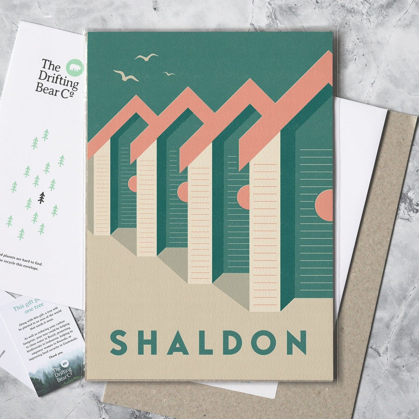 'Shaldon' Graphic Print