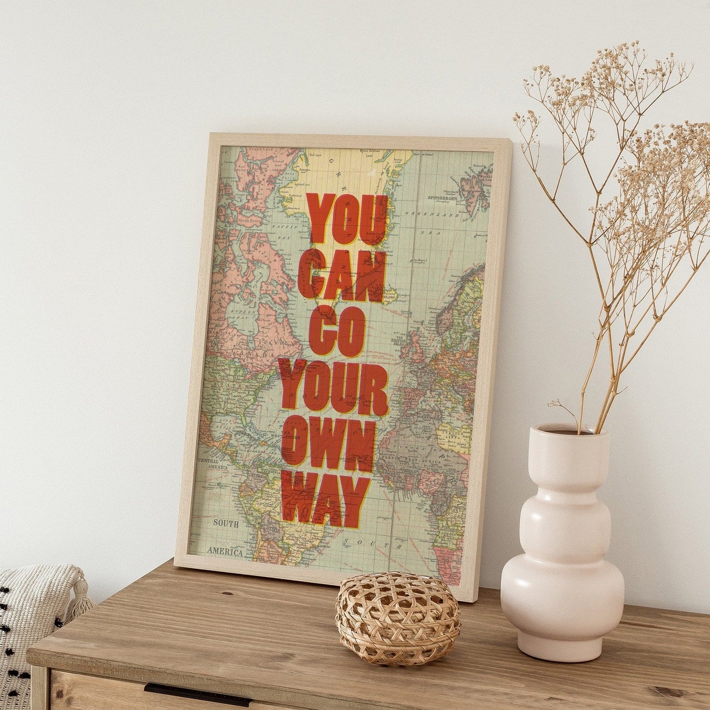 'You Can Go Your Own Way' Graphic Print
